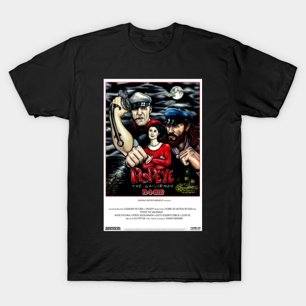 pop eye T-Shirt by sapanaentertainment